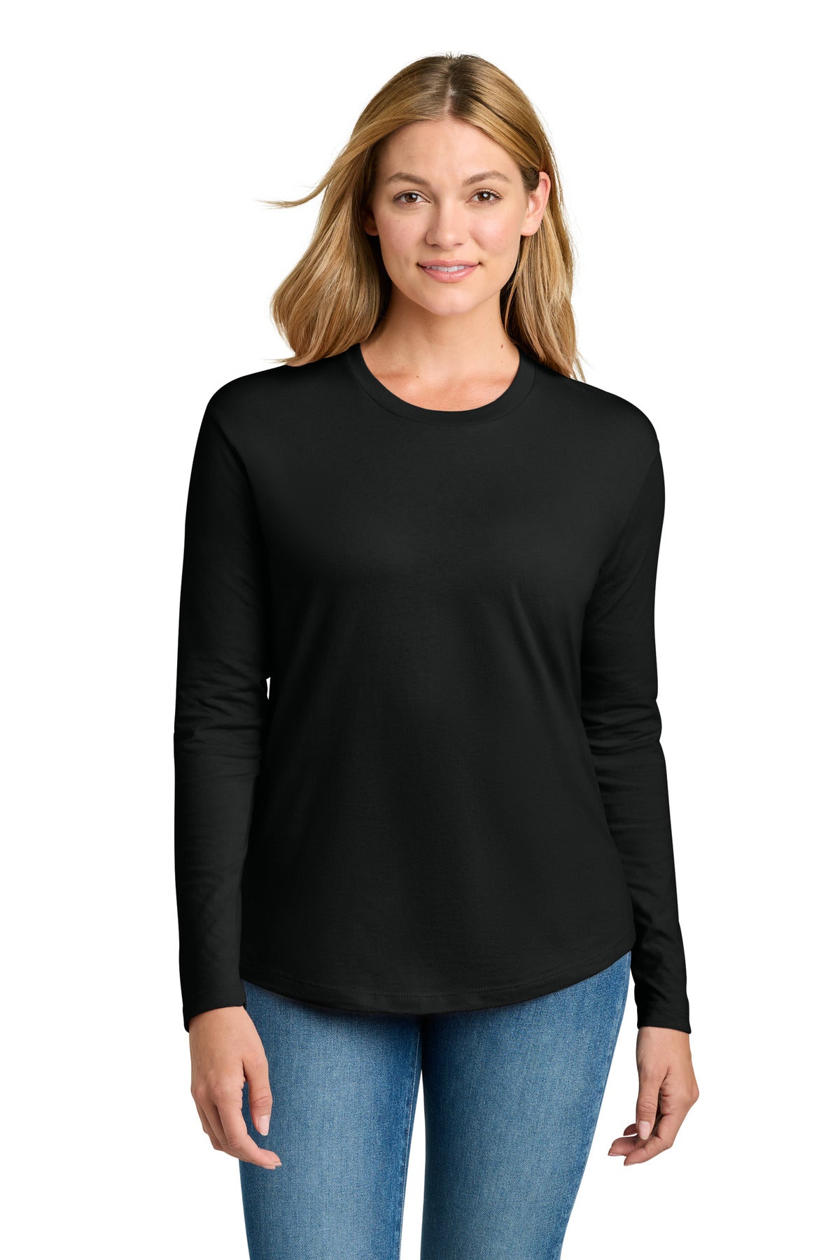 Next Level Women's Cotton Relaxed Long Sleeve Tee (NL3911)
