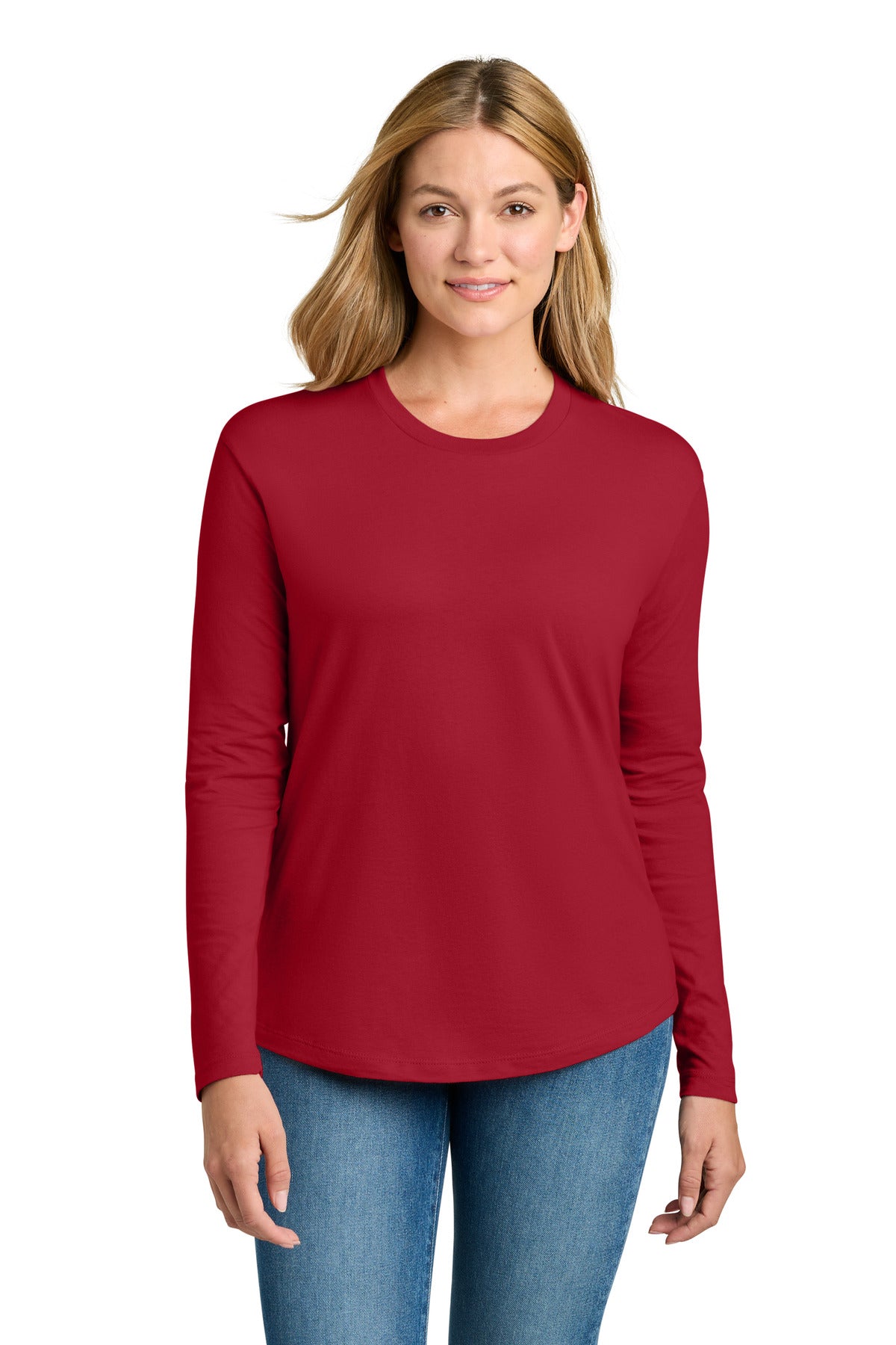Next Level Women's Cotton Relaxed Long Sleeve Tee (NL3911)