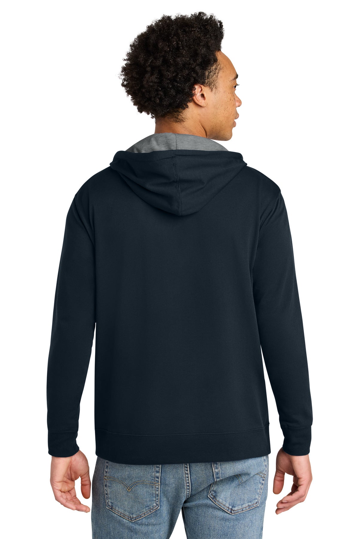 Midnight Navy/ Heather Gray