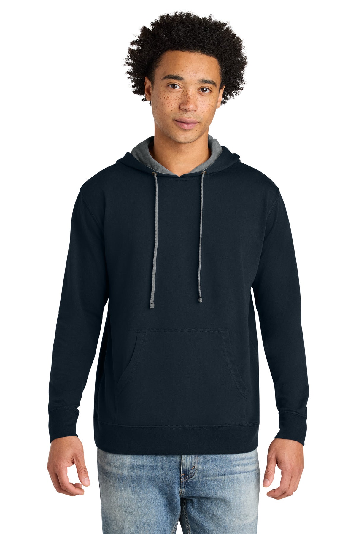 Midnight Navy/ Heather Gray