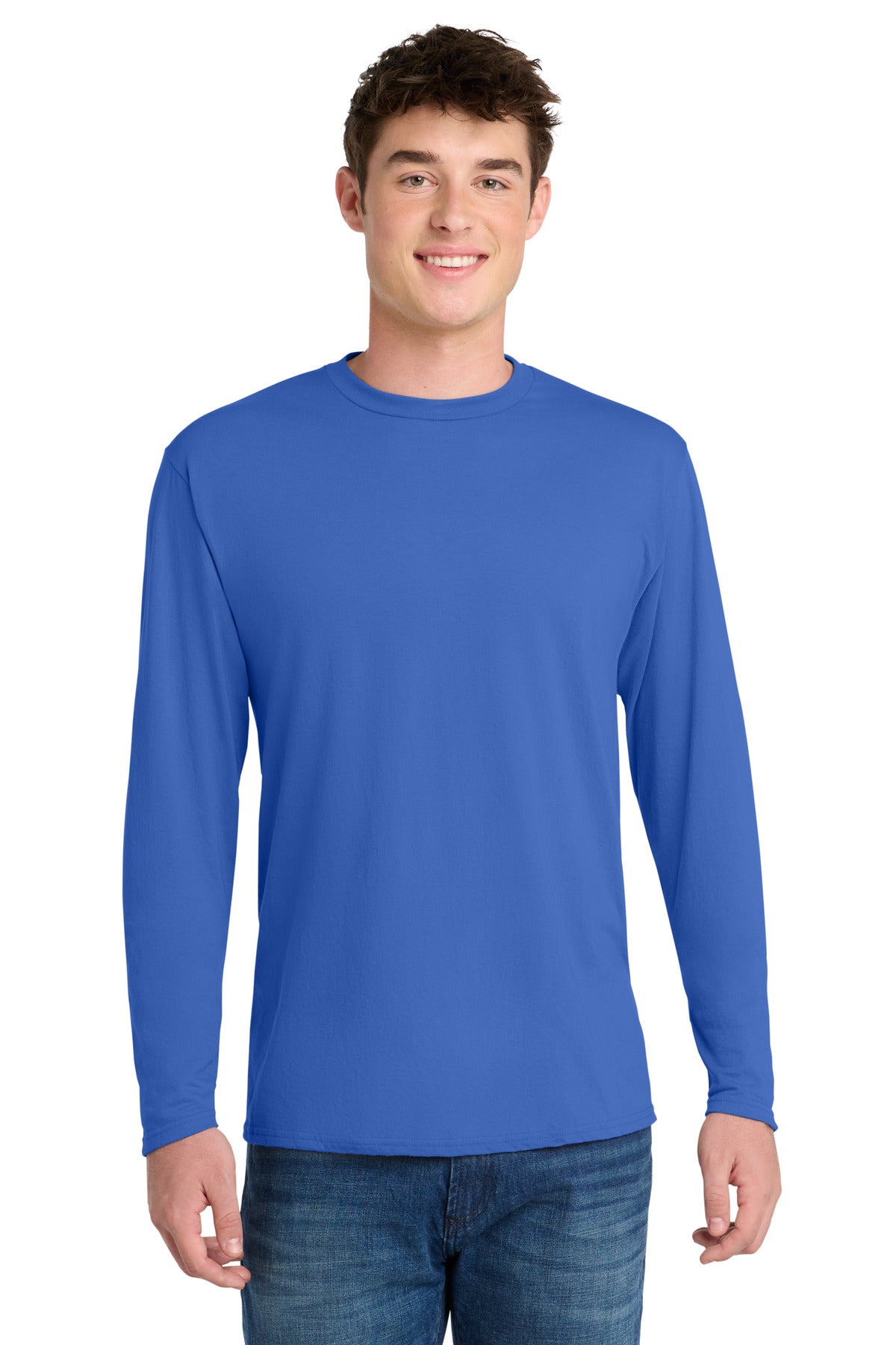Port & Company Long Sleeve Performance Blend Tee (PC381LS)