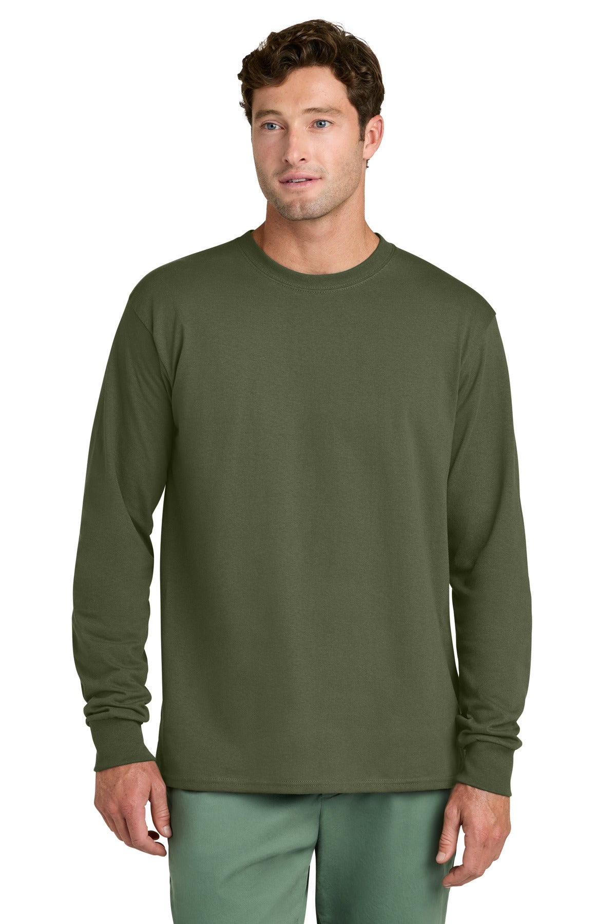 Port & Company Long Sleeve Core Cotton Tee (PC54LS)