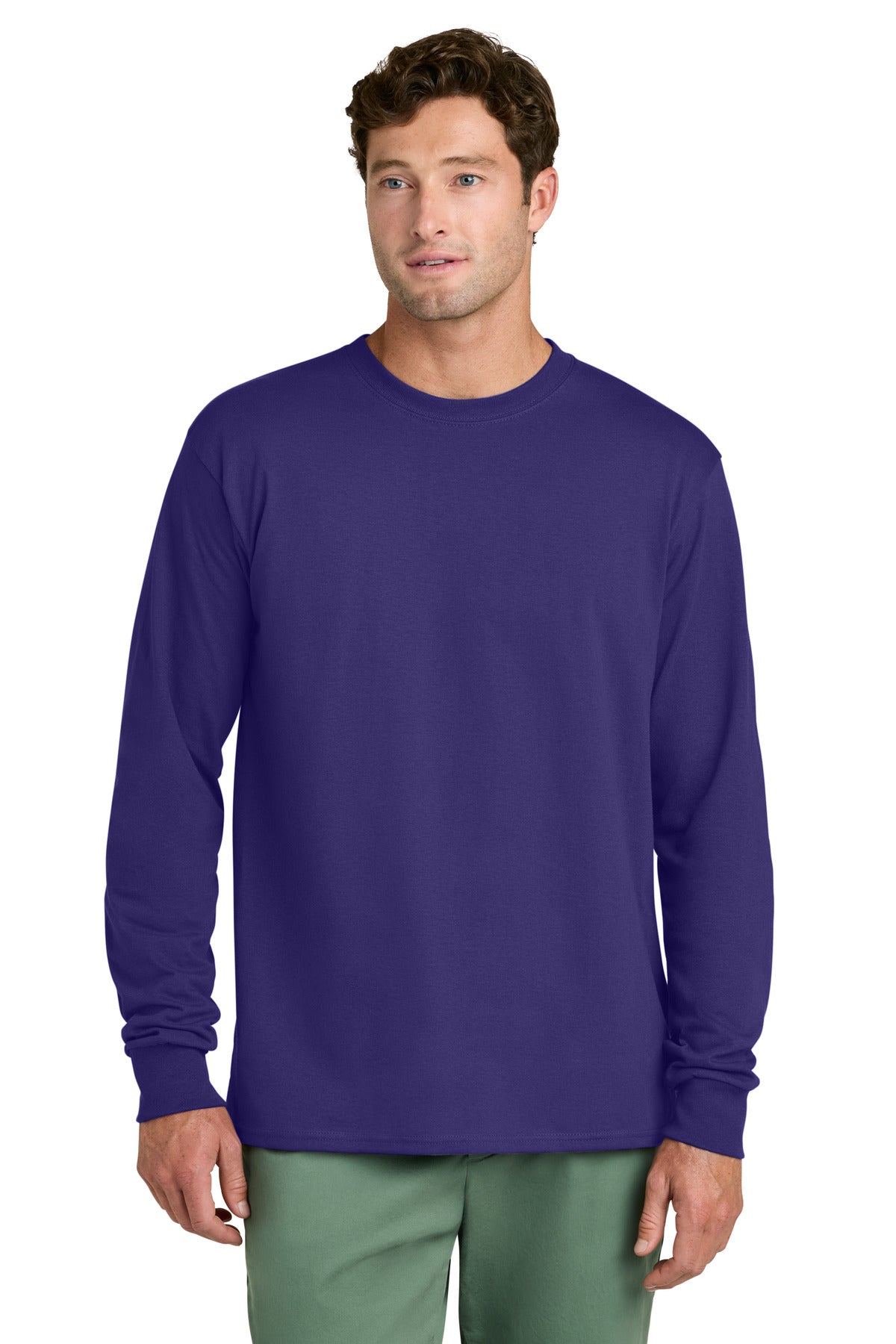 Port & Company Long Sleeve Core Cotton Tee (PC54LS)