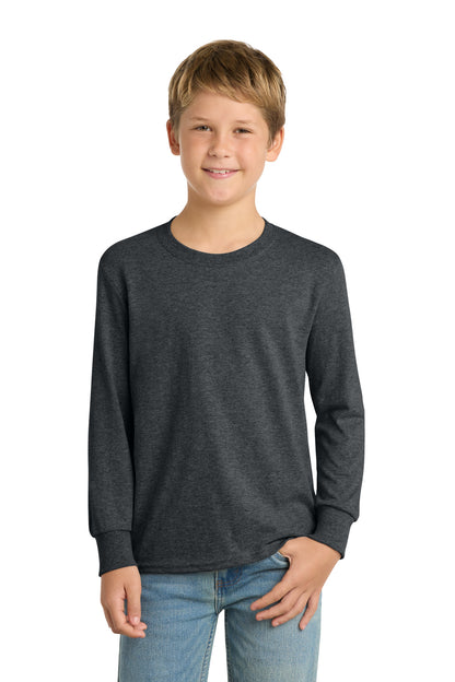 Port & Company Youth Long Sleeve Core Cotton Tee (PC54YLS)