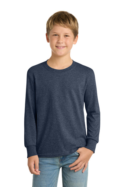 Port & Company Youth Long Sleeve Core Cotton Tee (PC54YLS)