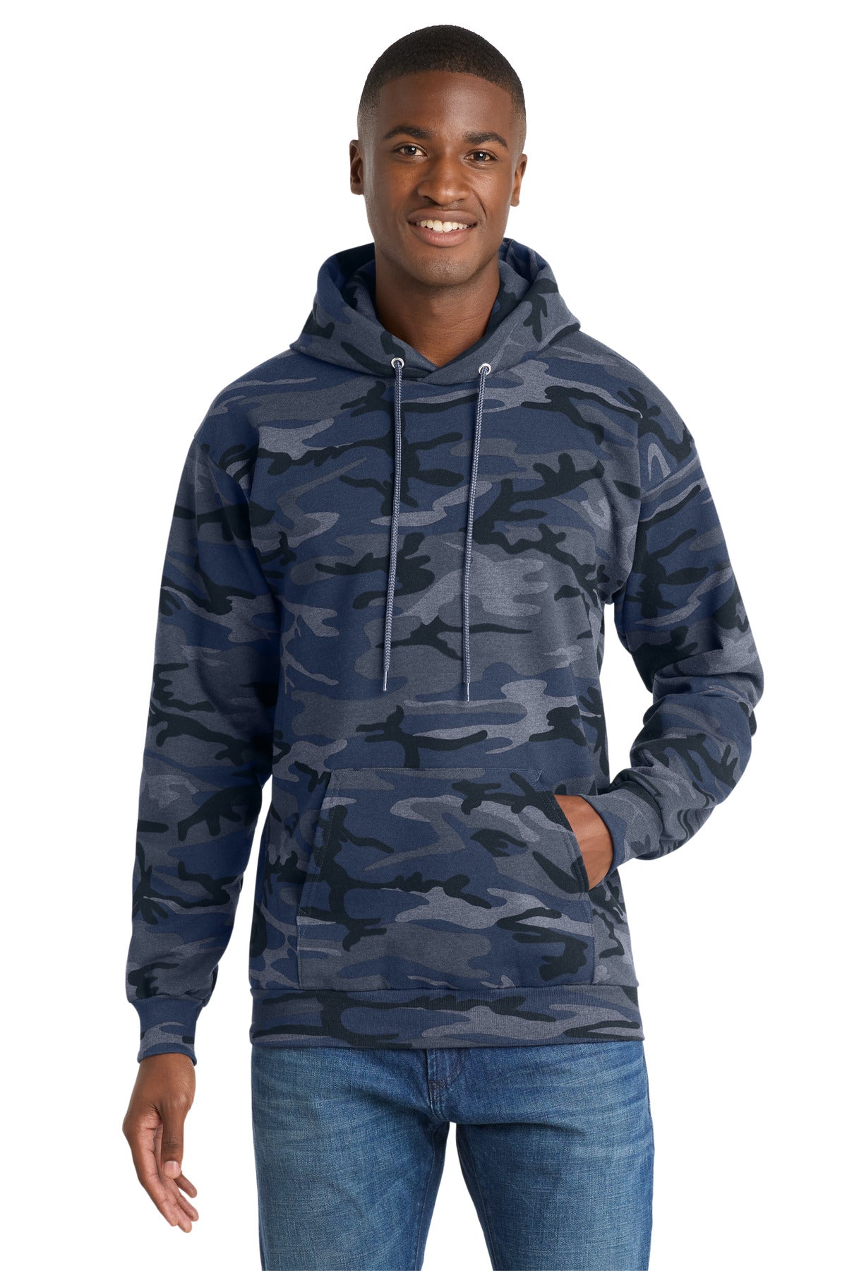 Heather Navy Camo