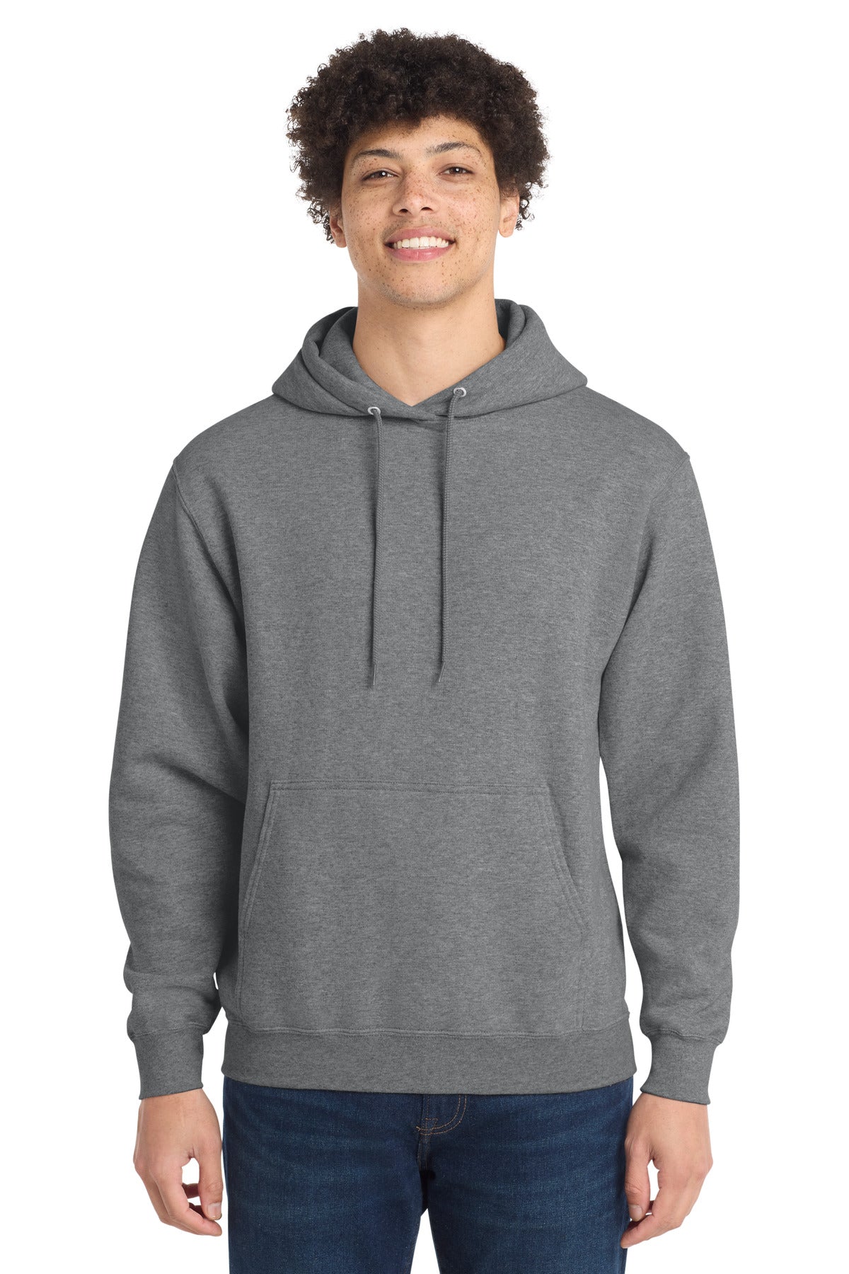 Sudadera con capucha de tejido polar Core de Port & Company (PC78H)