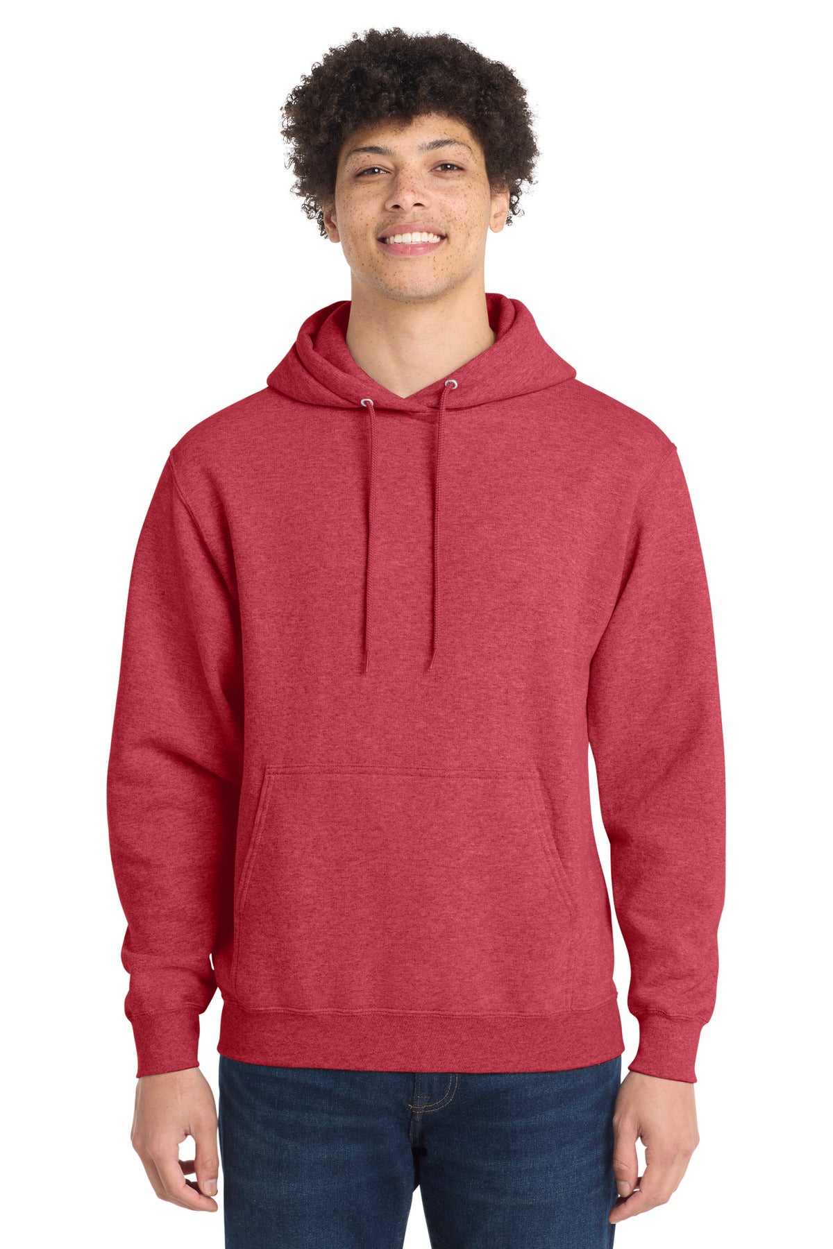 Sudadera con capucha de tejido polar Core de Port & Company (PC78H)