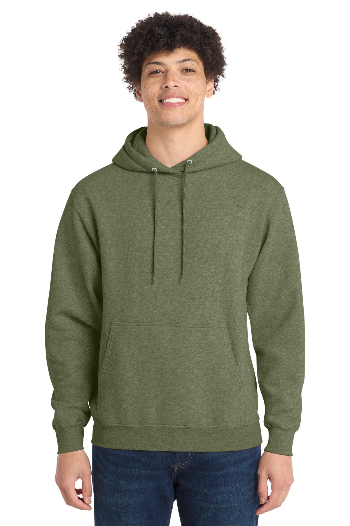 Sudadera con capucha de tejido polar Core de Port & Company (PC78H)