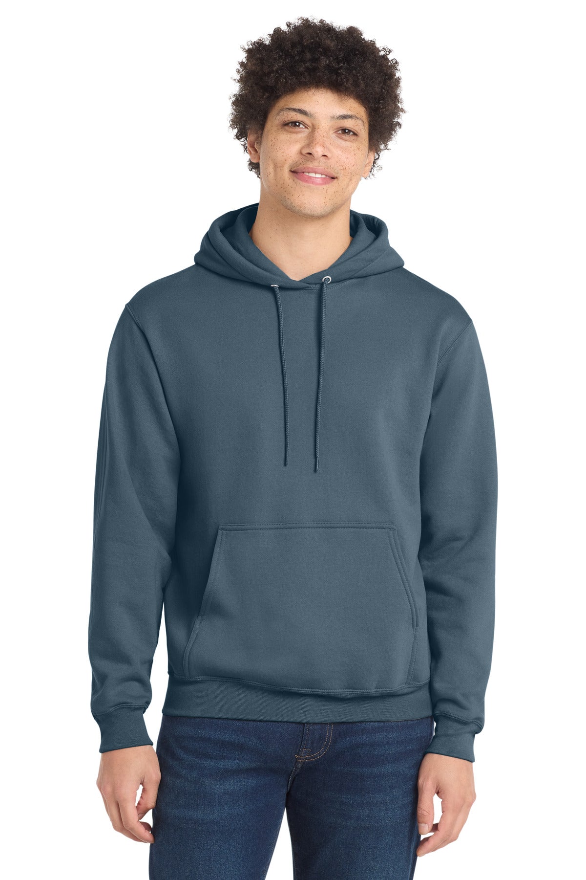 Sudadera con capucha de tejido polar Core de Port & Company (PC78H)