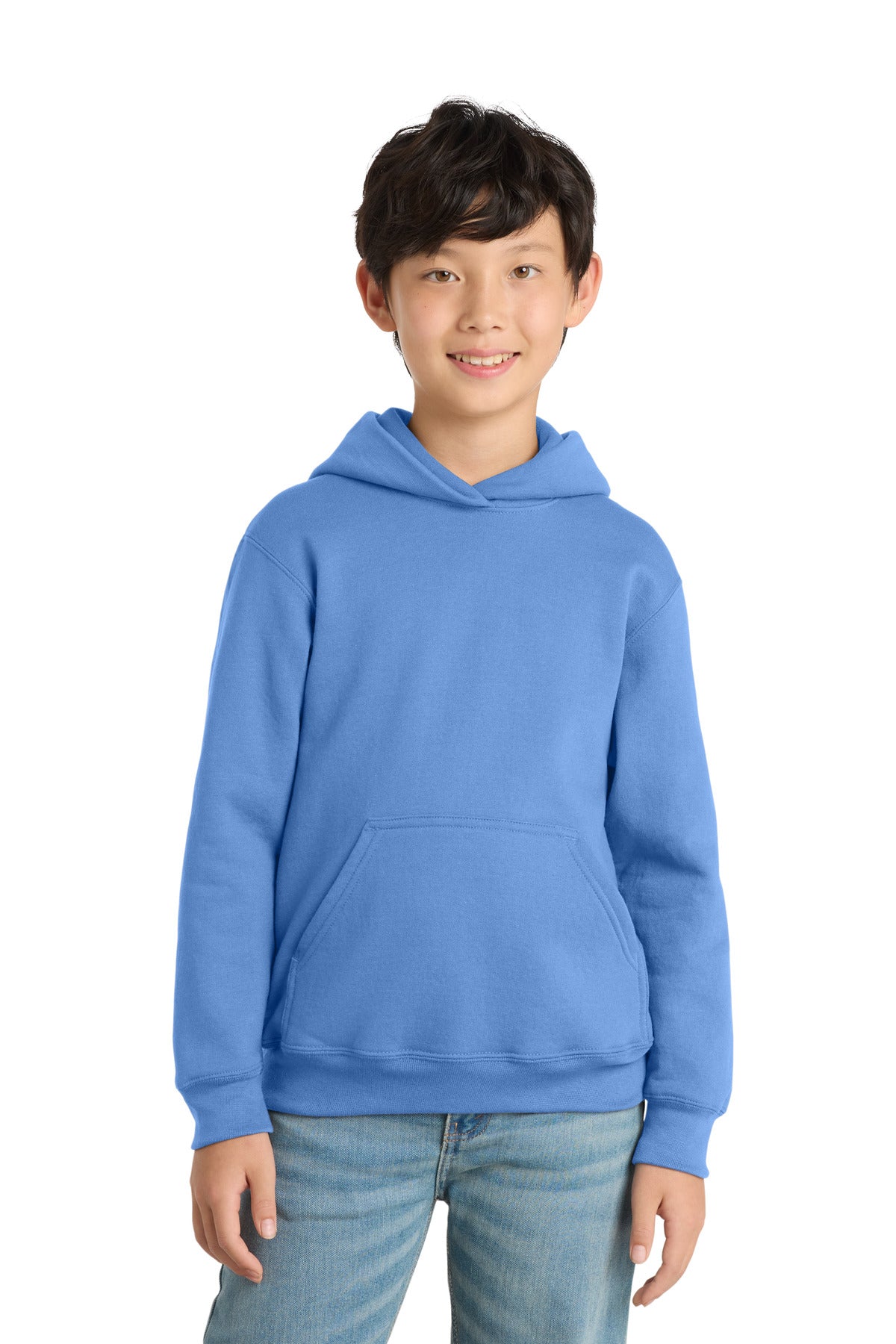 Sudadera con capucha y forro polar Youth Core de Port & Company (PC78YH)
