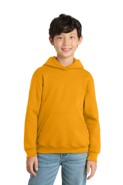 Sudadera con capucha y forro polar Youth Core de Port & Company (PC78YH)
