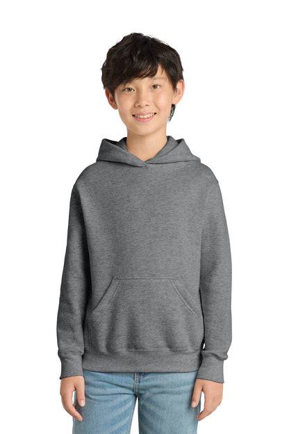 Sudadera con capucha y forro polar Youth Core de Port & Company (PC78YH)