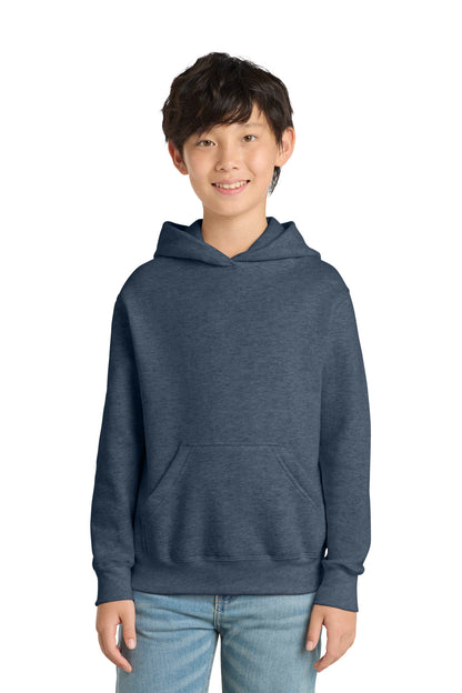 Sudadera con capucha y forro polar Youth Core de Port & Company (PC78YH)