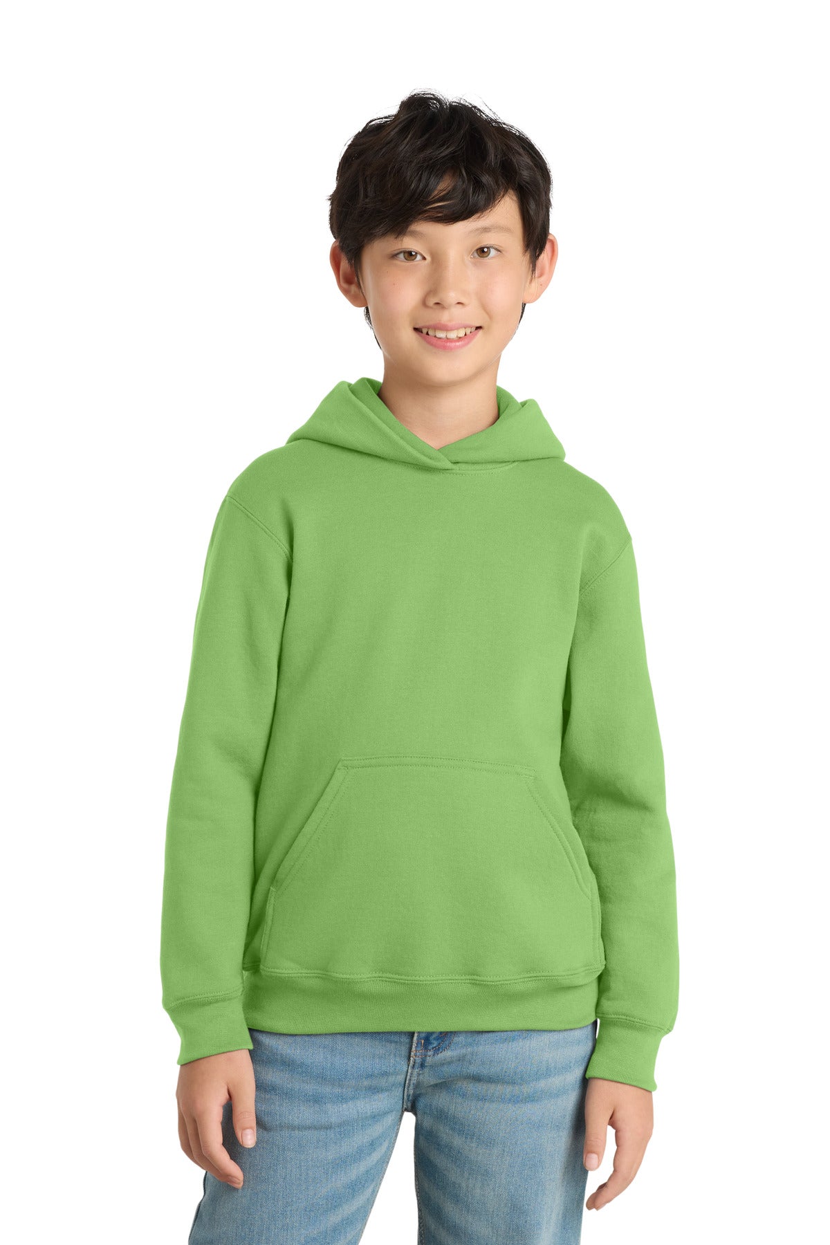 Sudadera con capucha y forro polar Youth Core de Port & Company (PC78YH)