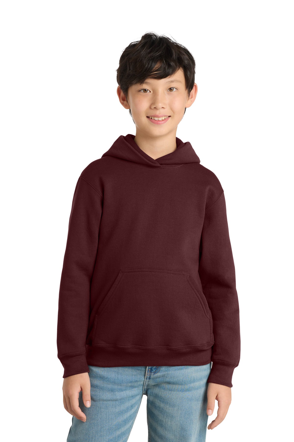 Sudadera con capucha y forro polar Youth Core de Port & Company (PC78YH)