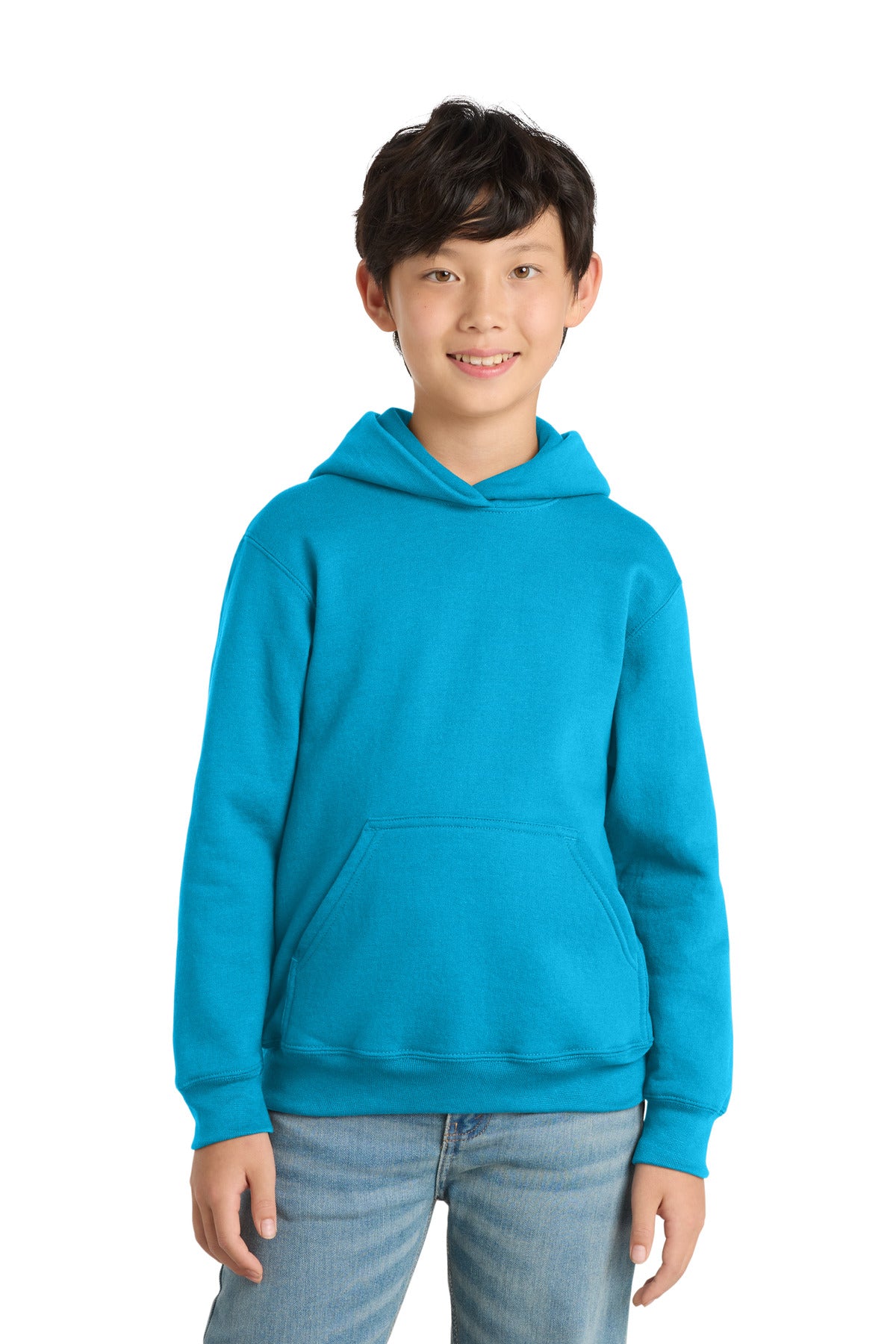 Sudadera con capucha y forro polar Youth Core de Port & Company (PC78YH)