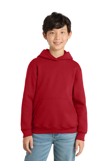 Sudadera con capucha y forro polar Youth Core de Port & Company (PC78YH)