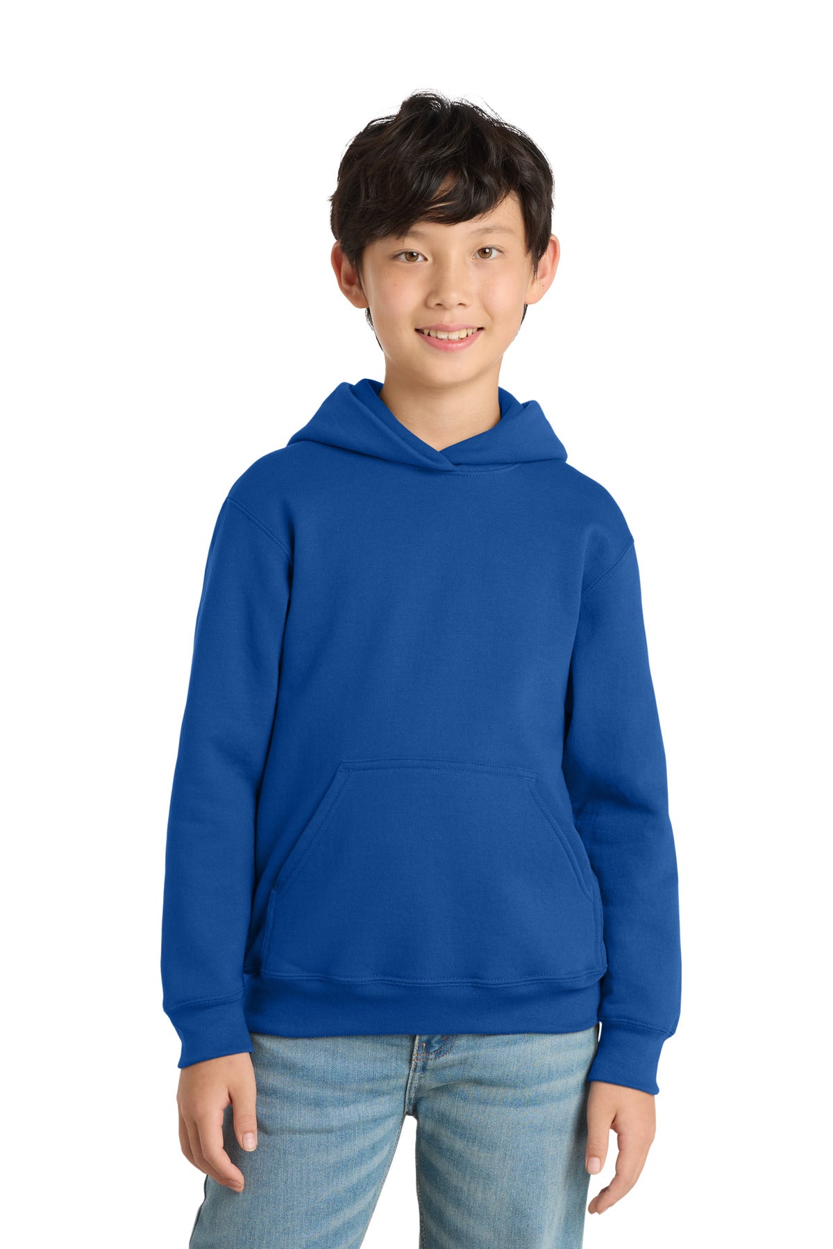 Sudadera con capucha y forro polar Youth Core de Port & Company (PC78YH)
