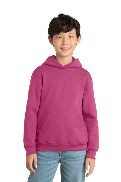 Sudadera con capucha y forro polar Youth Core de Port & Company (PC78YH)