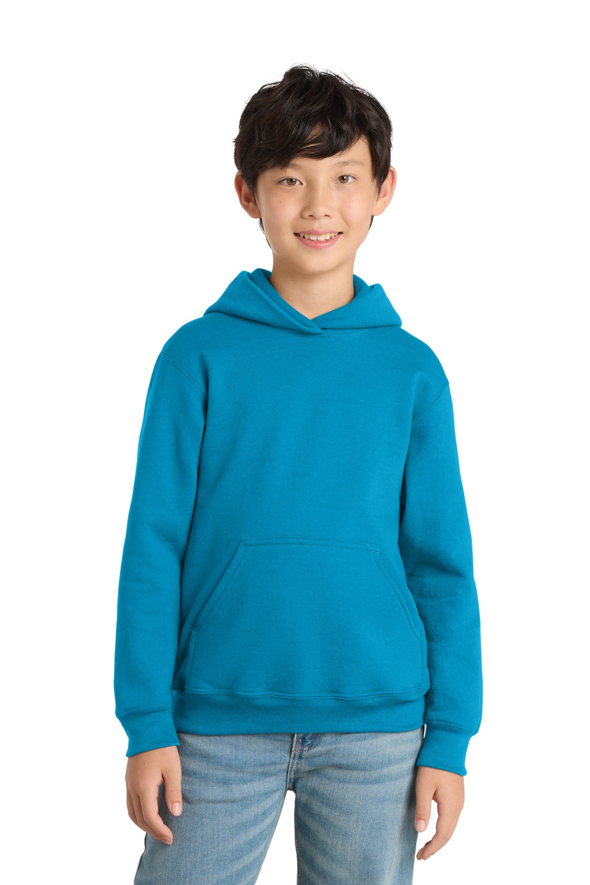 Sudadera con capucha y forro polar Youth Core de Port & Company (PC78YH)