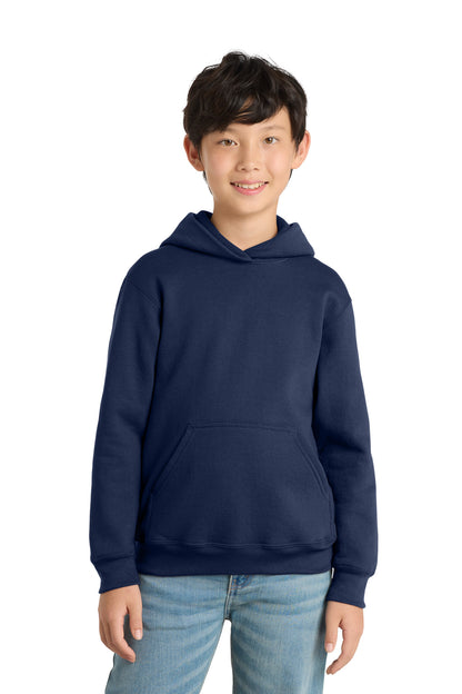 Sudadera con capucha y forro polar Youth Core de Port & Company (PC78YH)