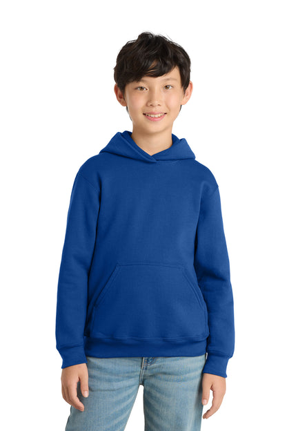 Sudadera con capucha y forro polar Youth Core de Port & Company (PC78YH)