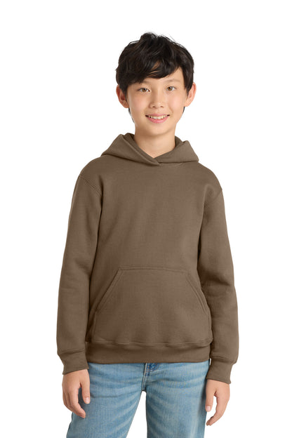 Sudadera con capucha y forro polar Youth Core de Port & Company (PC78YH)