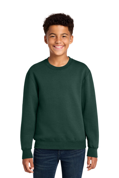 Sudadera con cuello redondo y forro polar Youth Core de Port & Company (PC78Y)