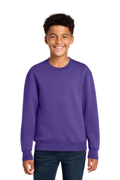 Sudadera con cuello redondo y forro polar Youth Core de Port & Company (PC78Y)