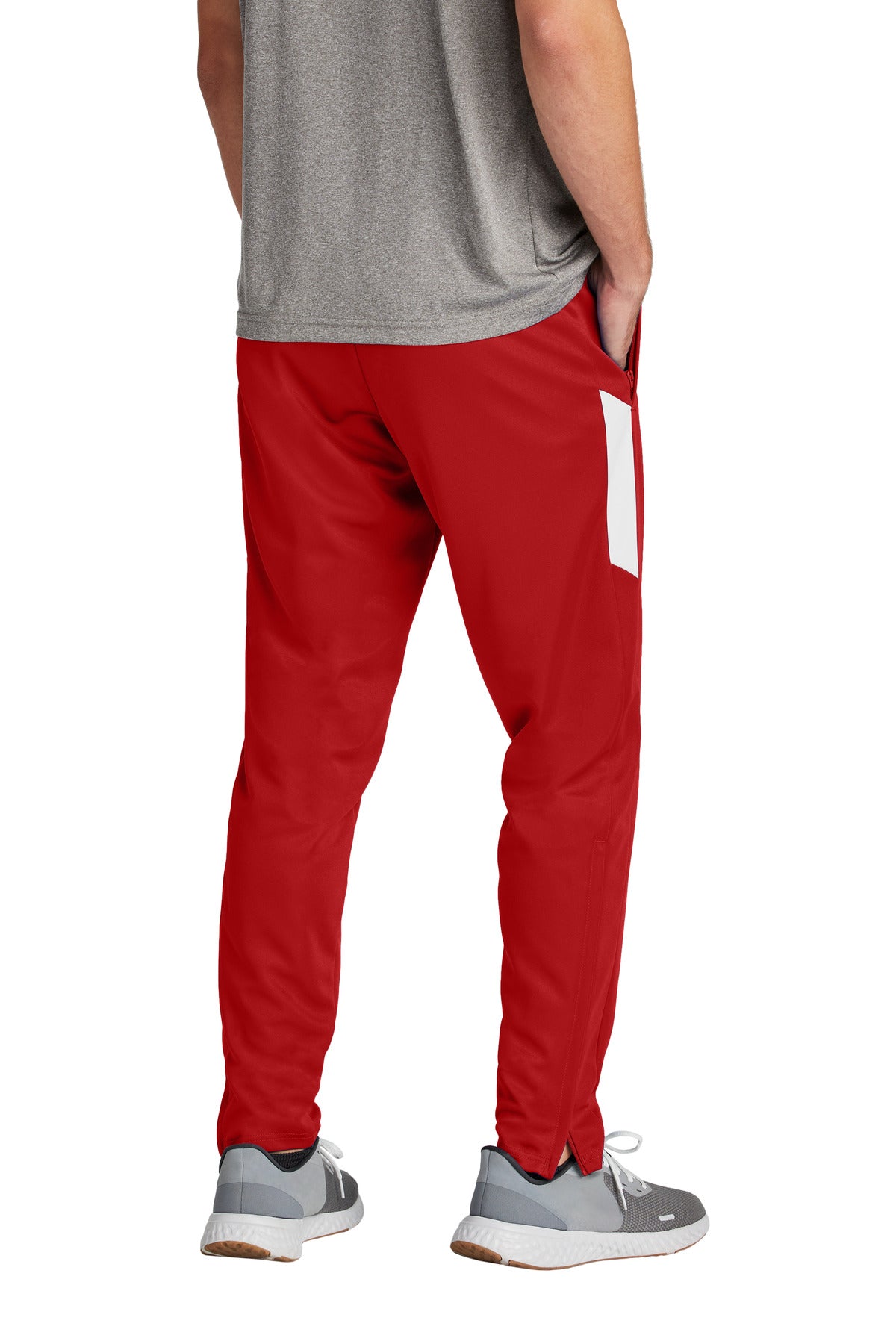 Deep Red/ White