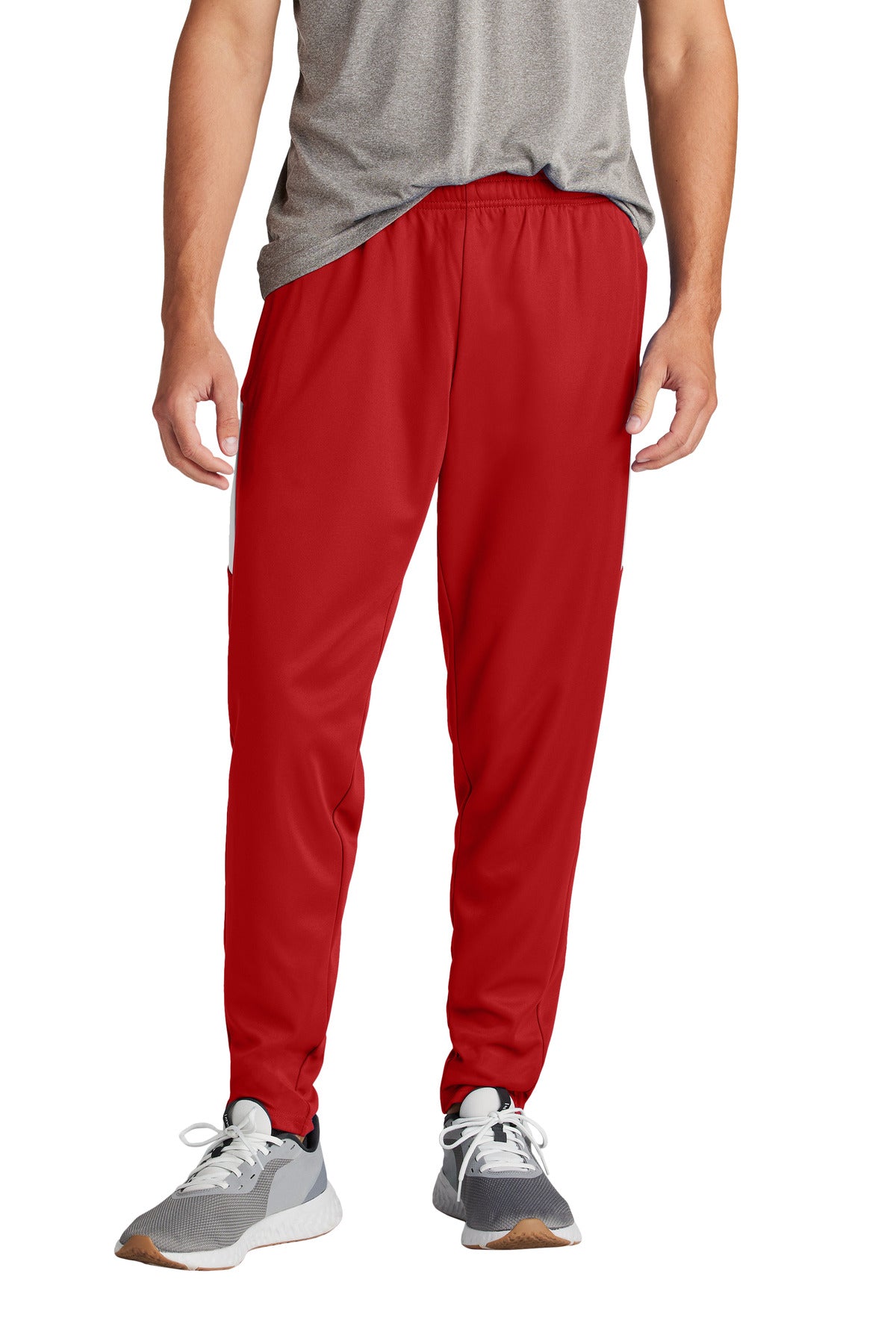 Deep Red/ White