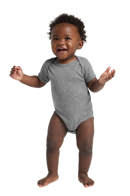 Rabbit Skins Infant Short Sleeve Baby Rib Bodysuit (RS4400)