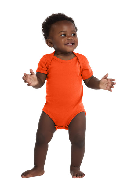 Rabbit Skins Infant Short Sleeve Baby Rib Bodysuit (RS4400)