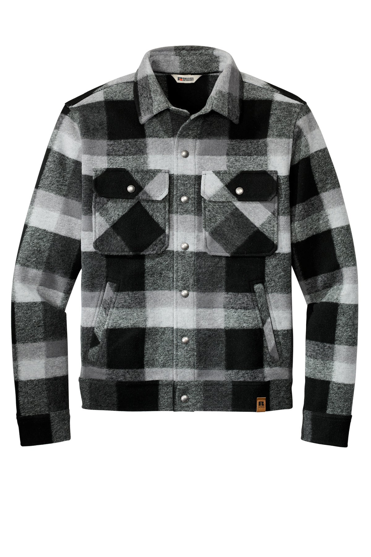 Deep Black Plaid