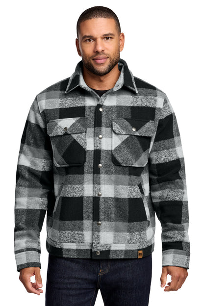 Deep Black Plaid