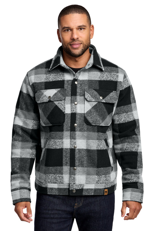 Deep Black Plaid