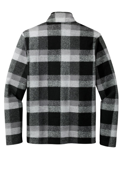 Deep Black Plaid