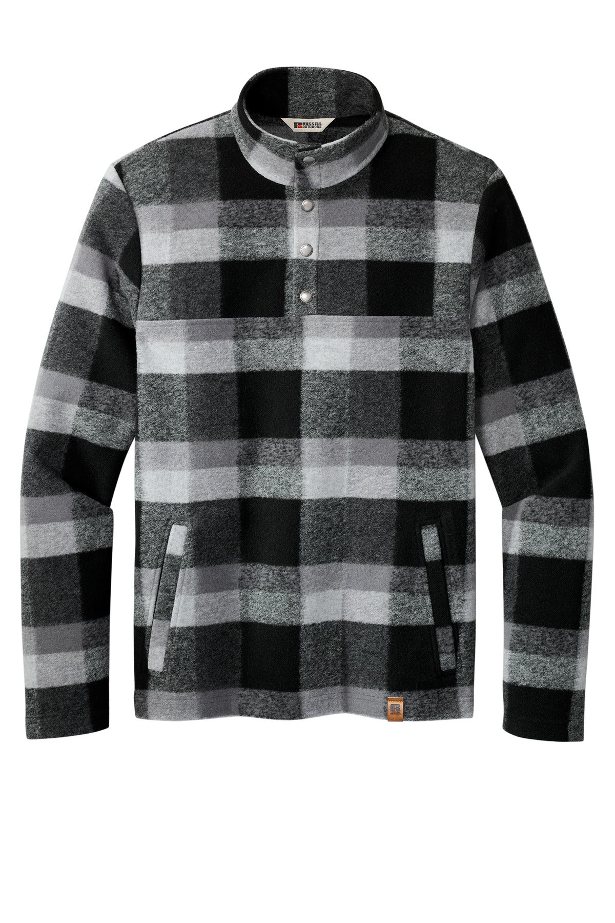 Deep Black Plaid