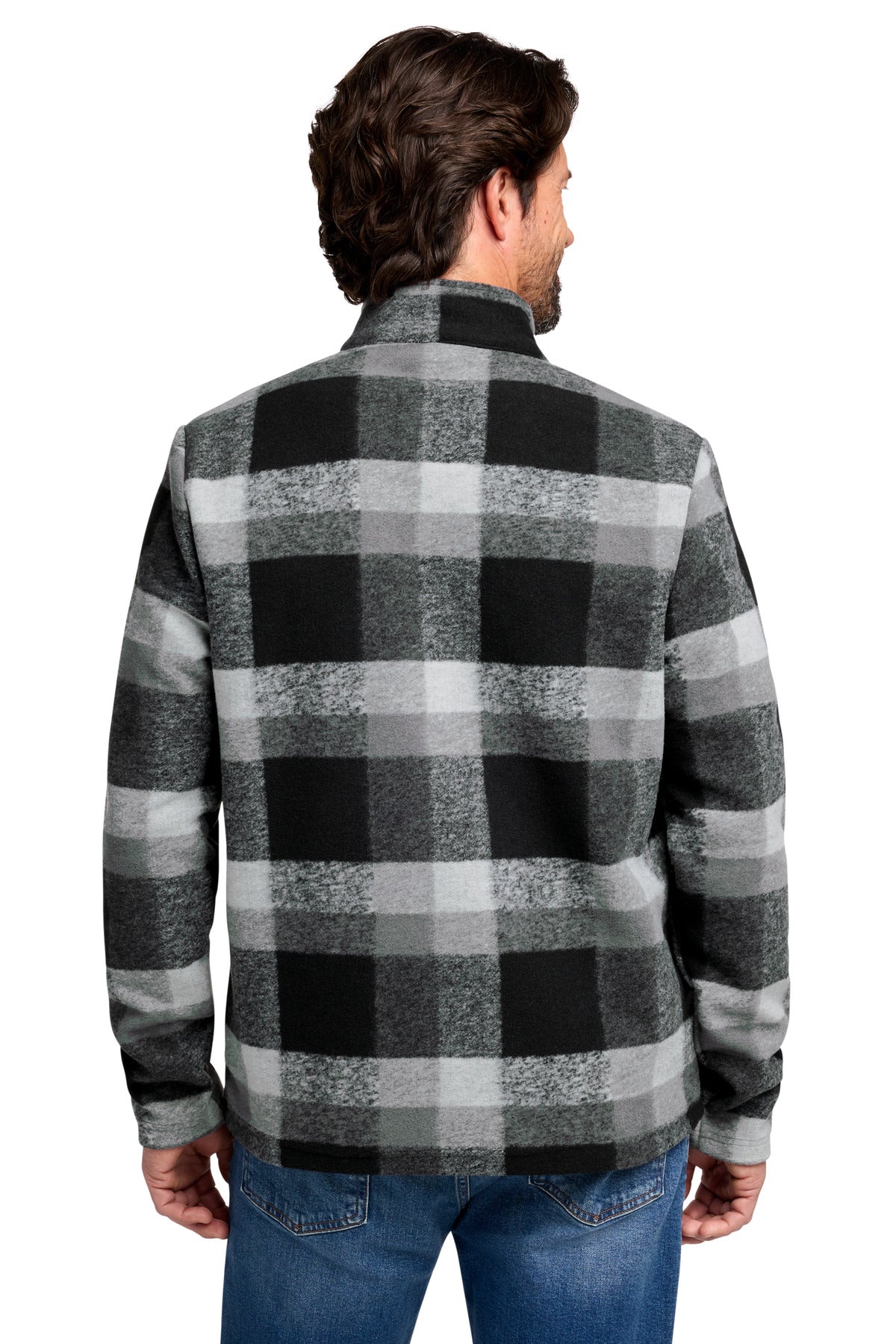 Deep Black Plaid