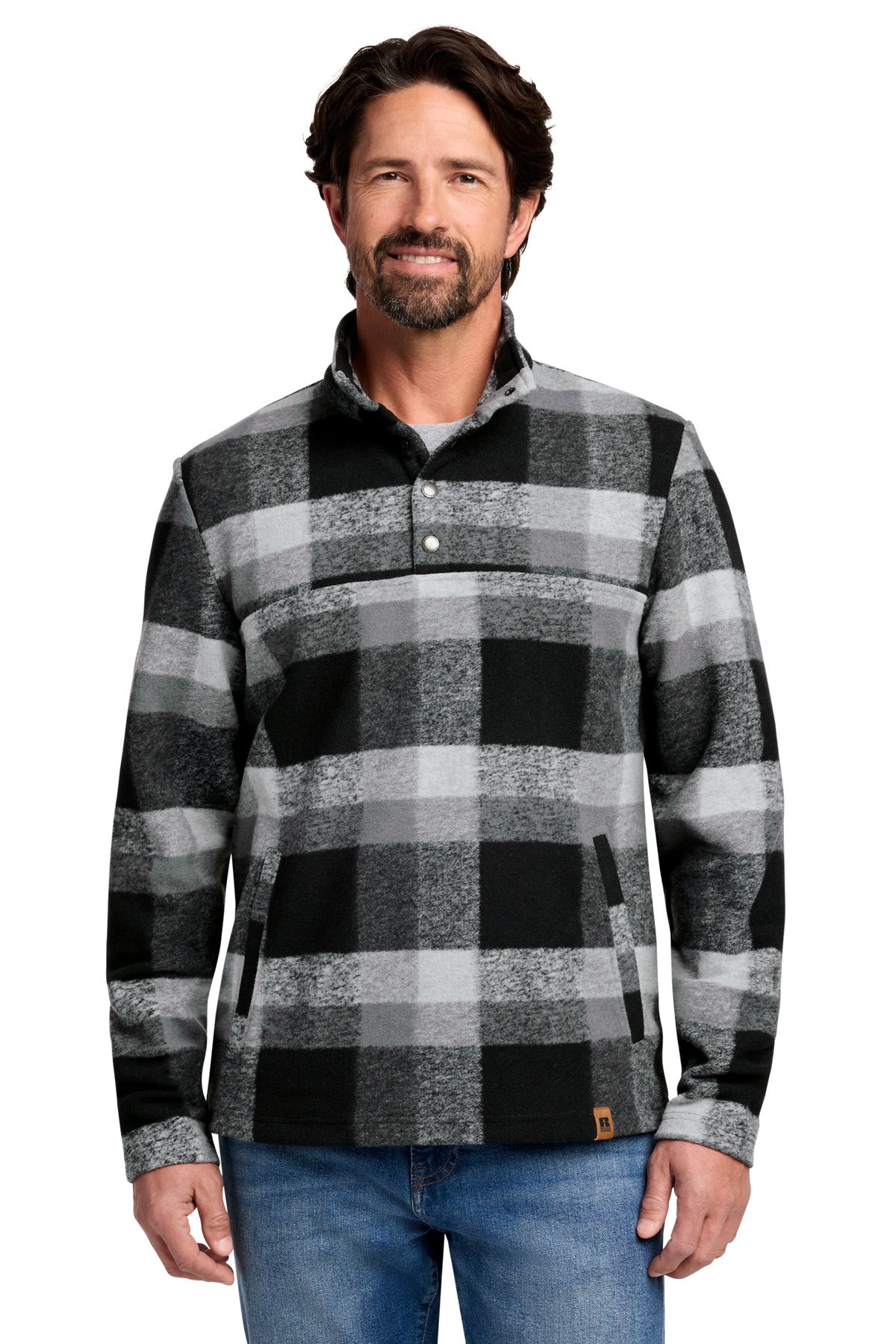 Deep Black Plaid