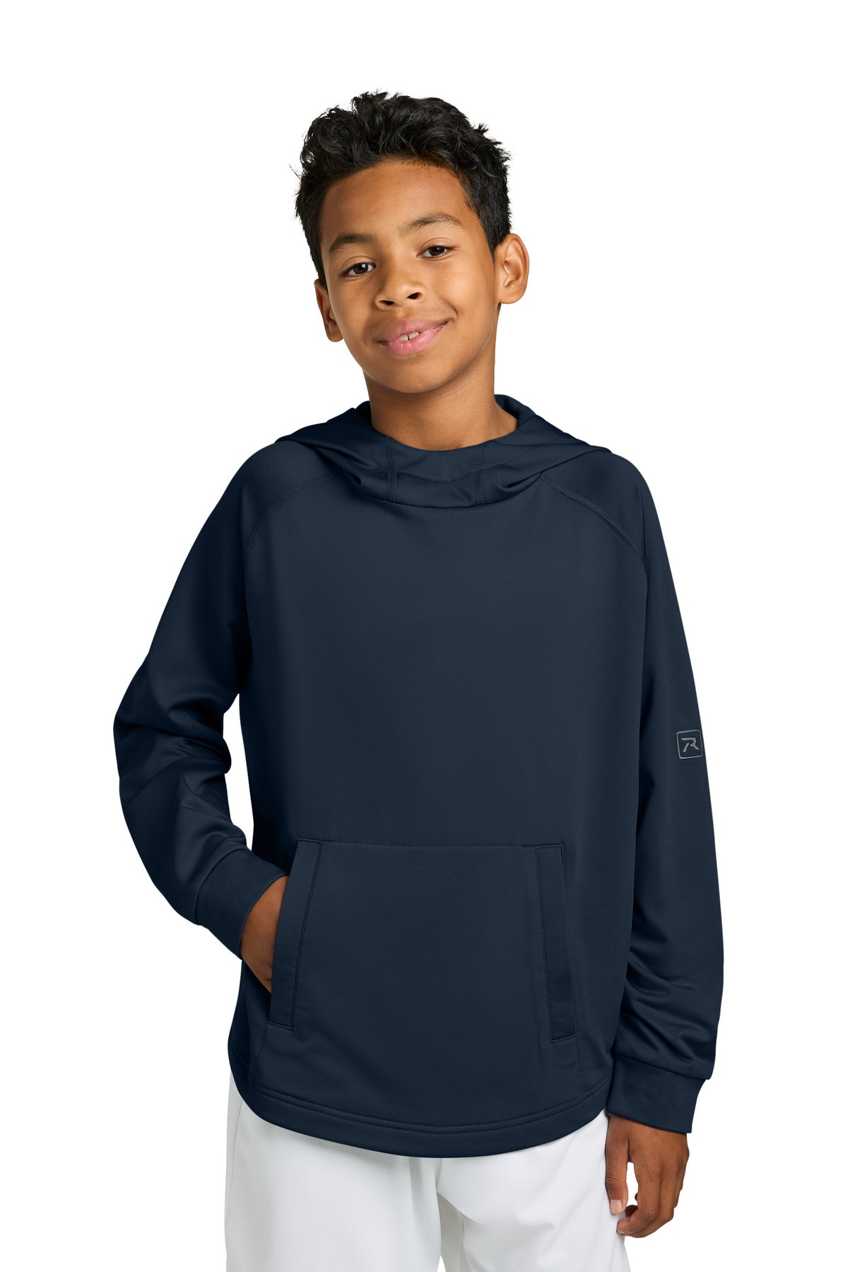 Sudadera con capucha y manga larga de forro polar de alto rendimiento para jóvenes Richardson (RY7200LSH)