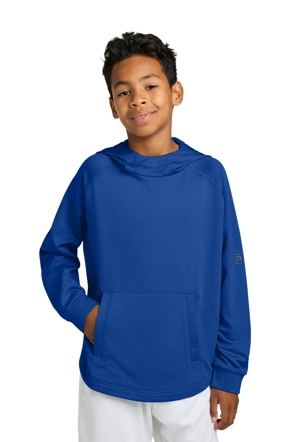 Sudadera con capucha y manga larga de forro polar de alto rendimiento para jóvenes Richardson (RY7200LSH)