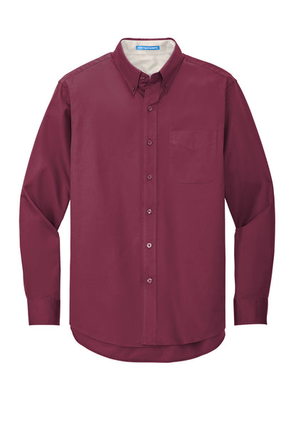 Burgundy/ Light Stone