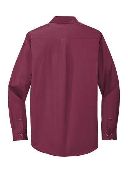 Burgundy/ Light Stone