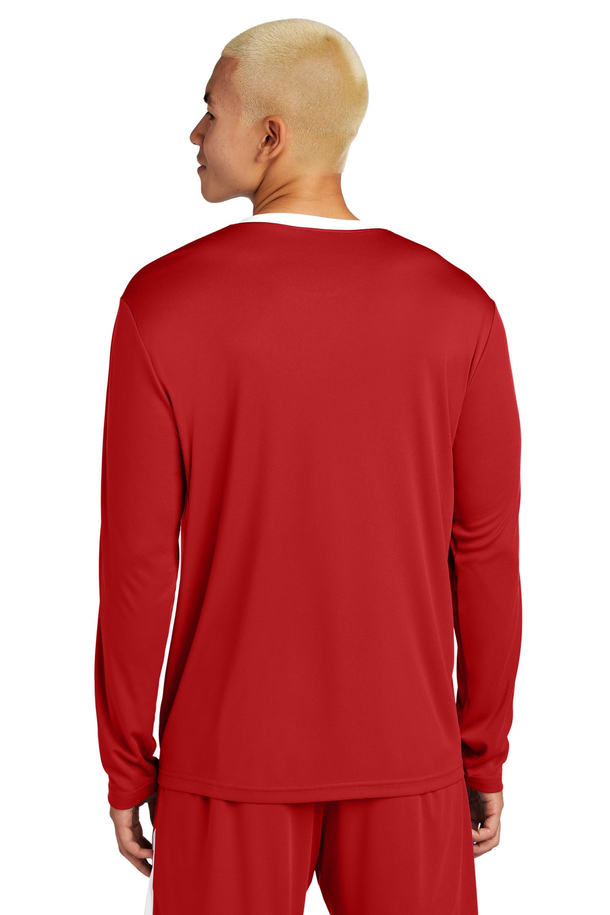Deep Red/ White