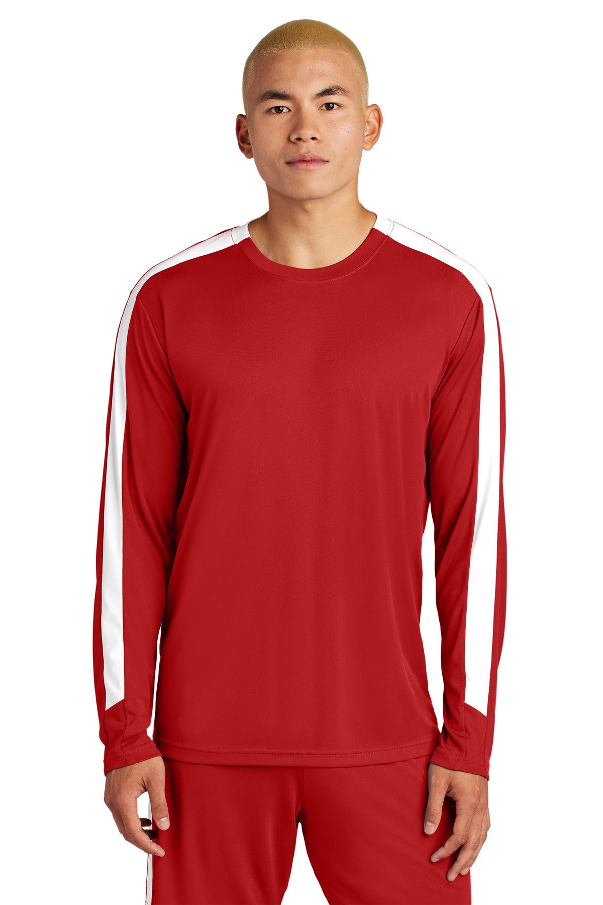 Deep Red/ White