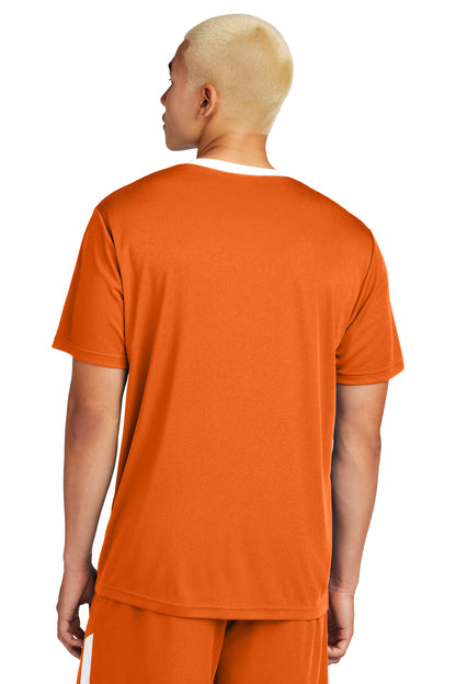 Deep Orange/ White