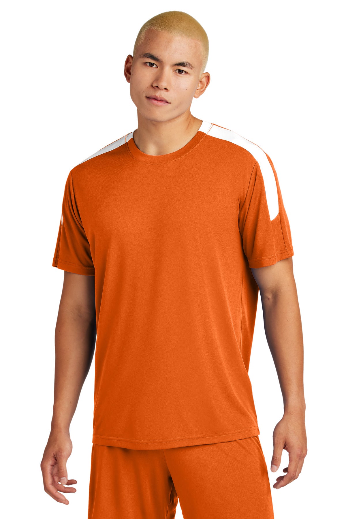Deep Orange/ White
