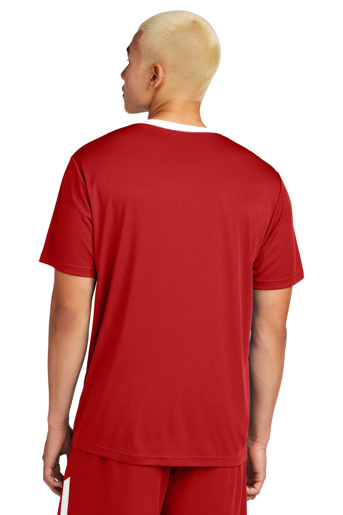 Deep Red/ White